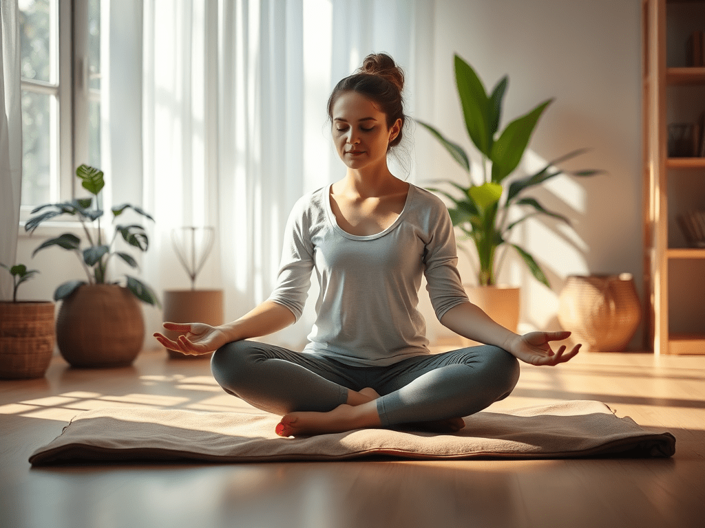 YOGA FOR ANXIETY RELIEF – SIMPLE TECHNIQUES TO SOOTHE YOUR MIND AND RESTORE INNER&nbsp;BALANCE!