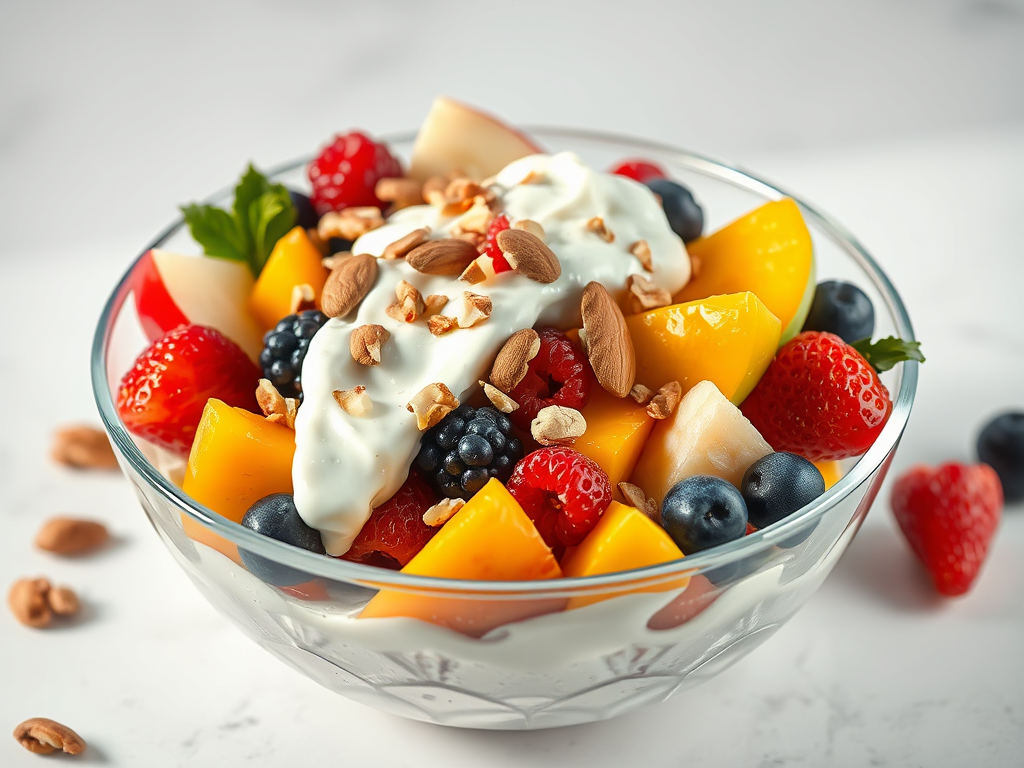 Is Mixing Fruit Salad with Yogurt and Nuts a Healthy&nbsp;Choice?